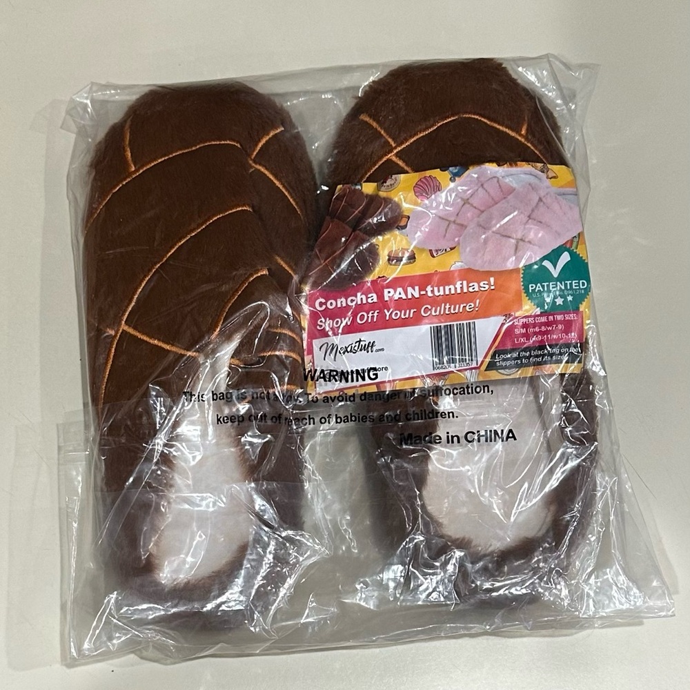Mexican Concha Pan-tuflas Slippers